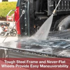 Powertech Professionele Hogedrukreiniger Op Benzine - 6.5 PK - 3600 PSI - 220 Bar - Hogedrukreiniger Auto - Terrasreiniger - Oppervlaktereiniger - Autoreiniger - Zwembadreiniger - 5 Snelkoppelstukken- Zwart / Rood -Tuinartikelen Winkel 1200x1200 833