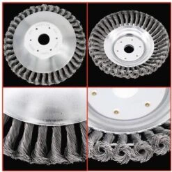 Onkruidborstel Voor Bosmaaier | 150mm /15 Cm Staalborstel Nieuw | Universele Onkruidborstel 150 Mm - Onkruidverwijderaar - Voegenborstel - Grastrimmer -Tuinartikelen Winkel 1200x1200 862