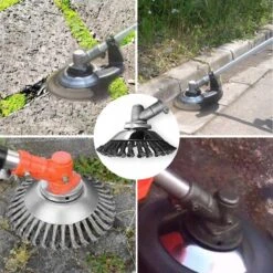 Merkloos Onkruidborstel - Voegenborstel - Elektrisch - Bosmaaier - Staalborstel - Universeel - 20cm -Tuinartikelen Winkel 1200x1200 887