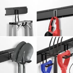 SODEAL Luxe Gereedschapshouder- Tuingereedschap Ophangsysteem - Fiets Ophangsysteem - Bezem Ophangsysteem -Tuinartikelen Winkel 1200x1200 939