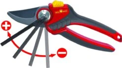 WOLF-Garten Snoeischaar "Premium Plus" RR 4000 - Max. Knipdiameter 22 Mm - Links- En Rechtshandige - Softinleg Handgreep - Snijhoek 30° - Voor Grote Handen - Vervangbare Messen -Tuinartikelen Winkel 1200x672