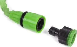 Benson - Tuinslang - Fexibel - 10 Meter - Tuinslang Met Koppeling - Spuitpistool - Groen -Tuinartikelen Winkel 1200x728