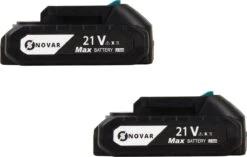 NovarGarden® Mini Kettingzaag NG1 - Met 2x Accu - Takkenzaag - Snoeizaag - Electrisch - Handzaag - Boomzaag - 21V -Tuinartikelen Winkel 1200x765