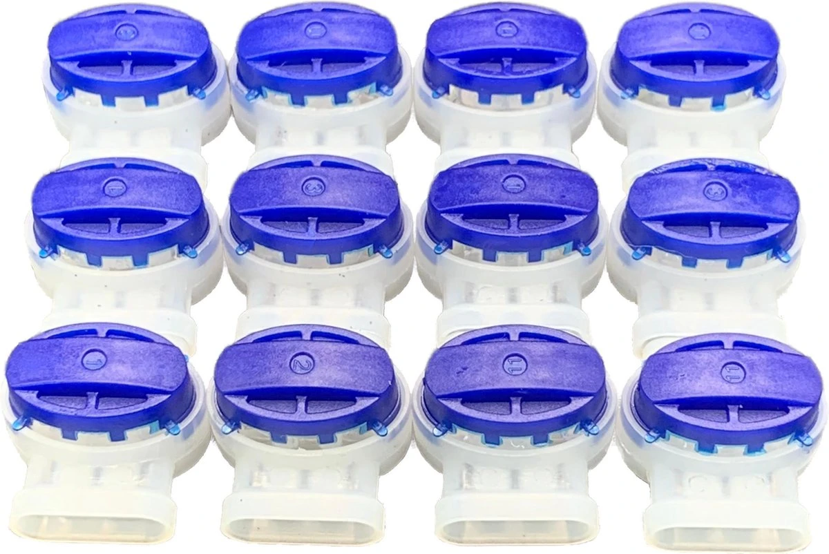 Gel Connector - Kabelverbinder - Draadverbinder Voor Robotmaaier Perimeterdraad - Begrenzingsdraad 12st I Model 314 I 1 Gel Connector - Kabelverbinder - Draadverbinder Voor Robotmaaier Perimeterdraad - Begrenzingsdraad 12st I Model 314 I