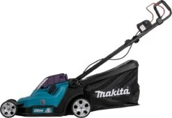 Makita - DLM432PT2 - 2x 18V - Accu - Grasmaaier - Set - 2x 5.0 Ah - Duolader -Tuinartikelen Winkel 1200x821