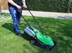 Profeco Elektrische Grasmaaier 1000W - Grasmaaimachine Met 320mm Maaibreedte En Instelbare Maaihoogte - Incl. 30 Liter Opvangbak -Tuinartikelen Winkel 1200x888 1