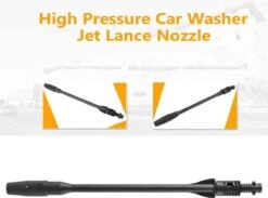 Merkloos 140 Bar Hogedrukspuitlans - Hogedrukreiniger Kärcher-opzetstuk - Verstelbare Sproeikop Voor Karcher Hogedrukreiniger - Accessoire Voor Karcher K1 K2 K3 K4 K5 K6 K7 -Tuinartikelen Winkel 1200x889