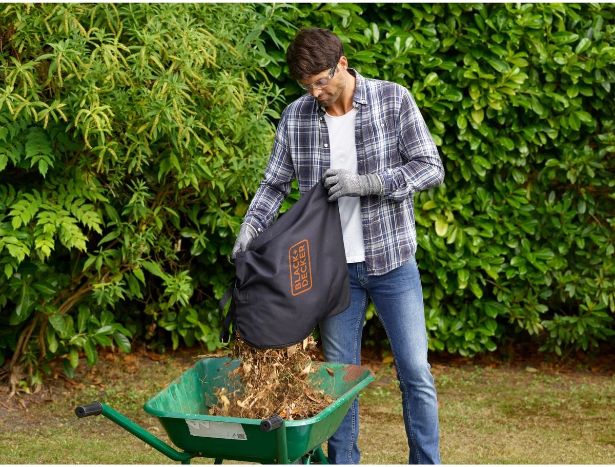 Black & Decker BLACK+DECKER BEBLV300SB-QS Bladblazer - 404 Km/u - 3000W - Zuig-/blaasfunctie - Gesnoerd 10 Black & Decker BLACK+DECKER BEBLV300SB-QS Bladblazer - 404 Km/u - 3000W - Zuig-/blaasfunctie - Gesnoerd - Afbeelding 10