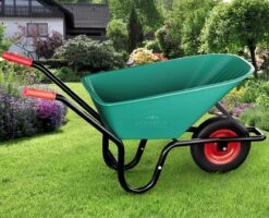 Gardebruk Kruiwagen 100 L - Kunststof Kuip – Tot 150KG Groen -Tuinartikelen Winkel 1200x972 7