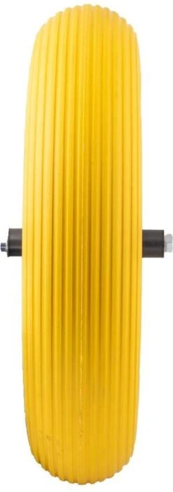 Merkloos Kruiwagenwiel Anti Lek - 4.80/4.00-8 - Massief PU Band - Lekvrij Wiel Met 130mm As - Kruiwagenband 4.80/400 Voor Kruiwagen -Tuinartikelen Winkel 424x1200