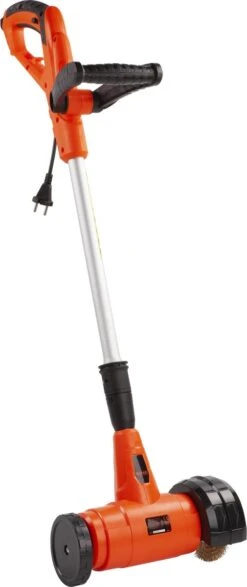 Kibani Elektrische Onkruidborstel 400W - Inclusief 2 Borstels - 11cm Diameter - Voegenreiniger - Stalen En Nylon Borstel - Voegenborstel - Onkruidverwijderaar - Onkruidverdelger - Voegborstel -Tuinartikelen Winkel 505x1200 2