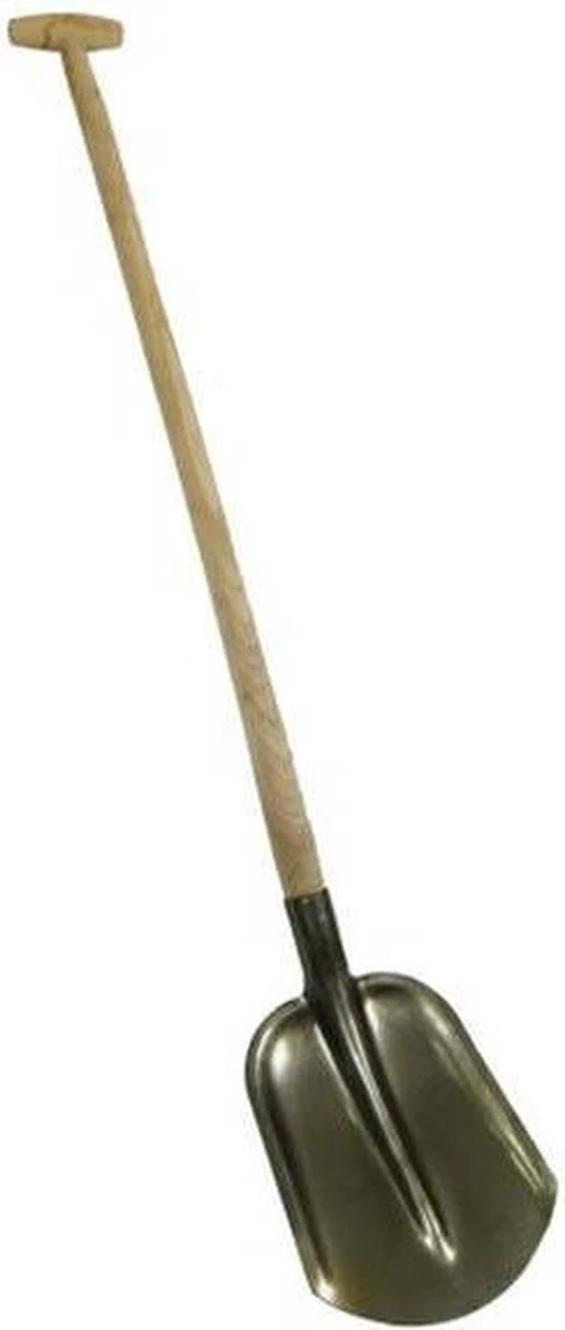 Gardenline Stalen Bats Met Houten Steel 135cm 1 Gardenline Stalen Bats Met Houten Steel 135cm