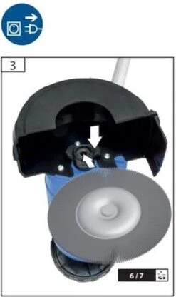 Borg Elektrische Onkruidborstel - 400 Watt - Inclusief 2 Borstels - -Tuinartikelen Winkel 713x1200 1