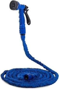 Uitrekbare Tuinslang Tot 15 Meter - Tuinsproeier Met 7 Verschillende Standen - Tuin Besproeien - Sproeikop - Blauw - Flexibel Elastisch -Tuinartikelen Winkel 794x1200 1