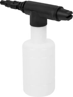 VONROC Accu Drukreiniger 20V – 24bar – 198 L/h - Incl. 5m Aanzuigslang, Reinigingsmiddelenfles En Regelbare Spuitmond – Incl. 2x 2.0Ah Accu En Snellader -Tuinartikelen Winkel 902x1200