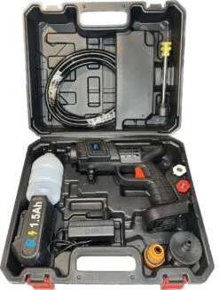 Hogedrukreinger Op Accu - Inclusief Opbergkoffer - Foam Gun - Foam Sprayer - Schuimpistool - Schuimsproeier - Hogedruk Pistool - Inclusief Accesoires 8 Hogedrukreinger Op Accu - Inclusief Opbergkoffer - Foam Gun - Foam Sprayer - Schuimpistool - Schuimsproeier - Hogedruk Pistool - Inclusief Accesoires -Tuinartikelen Winkel 907x1200 2