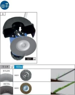 Güde Elektrische Onkruidborstel - Voegenreiniger - 400 Watt - GRF 401 14 Güde Elektrische Onkruidborstel - Voegenreiniger - 400 Watt - GRF 401 -Tuinartikelen Winkel 956x1200 3
