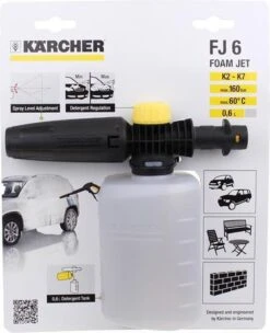 Kärcher FJ 6 Foam Jet - Regelbaar - 0,6 Liter - K2/K7 Series -Tuinartikelen Winkel 976x1200