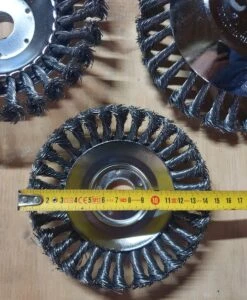 Onkruidborstel Voor Bosmaaier | 150mm /15 Cm Staalborstel Nieuw | Universele Onkruidborstel 150 Mm - Onkruidverwijderaar - Voegenborstel - Grastrimmer -Tuinartikelen Winkel 988x1200 4